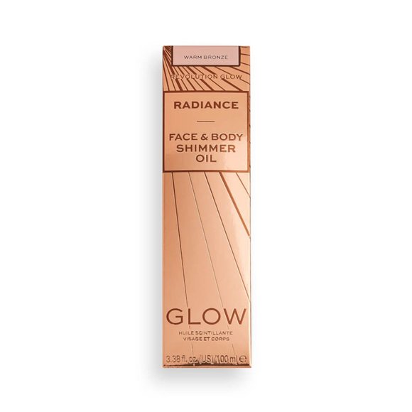 Revolution Glow Radiance Shimmer Oil - Warm Bronze - Picture 3 of 4